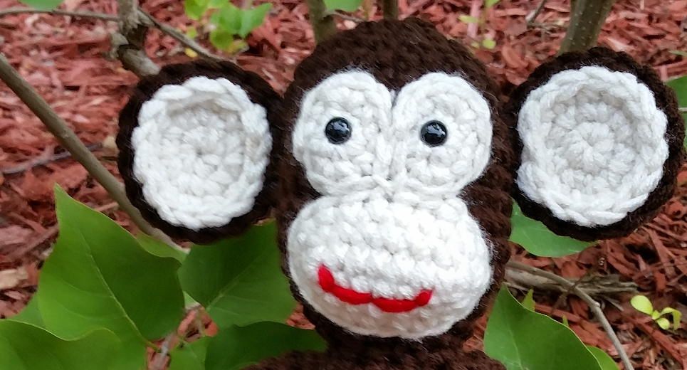 Monkey Doll Crocheted